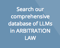 Arbitration Law Course Search