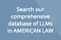 LLM in American Law Course Search