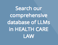 LLM in Health Care Law Course Search
