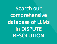 LLM in Dispute Resolution Course Search